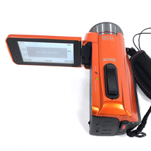 1円 JVC GZ-RX600-D デジタルビデオカメラ ハイビジョンメモリームービー 防水 防塵 耐衝撃 耐低温 動作確認済み_画像3