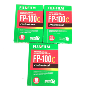 1円 FUJIFILM FP-100C Professional フィルム 3箱 セット 未使用 C271423