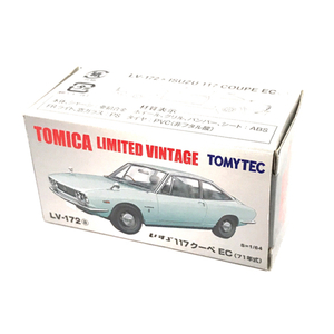 トミーテック トミカ リミテッドヴィンテージ 1/64 LV-172a いすゞ117クーペ EC 71年式 ミニカー 箱付き