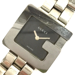 グッチ Gフェイス クォーツ 腕時計 3600L ブラック文字盤 レディース 未稼働品 ファッション小物 GUCCI