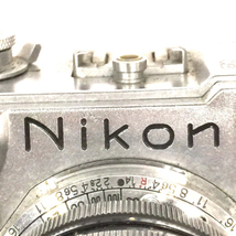 1円 Nikon S2 NIKKOR-S・C 1:1.4 5cm レンジファインダー フィルムカメラ_画像7