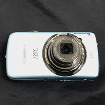 1円 Canon IXY DIGITAL 930 IS 4.3-21.5mm 1:2.8-5.9 コンパクトデジタルカメラ 水色 C301516-1_画像2