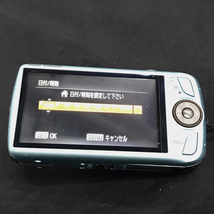 1円 Canon IXY DIGITAL 930 IS 4.3-21.5mm 1:2.8-5.9 コンパクトデジタルカメラ 水色 C301516-1_画像3