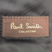 ポールスミス XL ウール 長袖 コート ボタン ブランド アウター メンズ グレー×ベージュ×ブラック系 Paul Smith_画像7