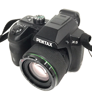 PENTAX X-5 4.0-104mm コンパクトデジタルカメラ デジカメ ブラック QR125-120