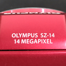 OLYMPUS SZ-14 4.5-108.0mm 1:3.0-6.9 コンパクトデジタルカメラ レッド QR125-360_画像8