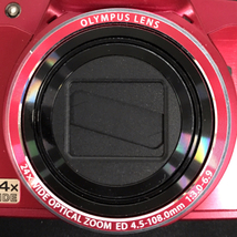 OLYMPUS SZ-14 4.5-108.0mm 1:3.0-6.9 コンパクトデジタルカメラ レッド QR125-360_画像6