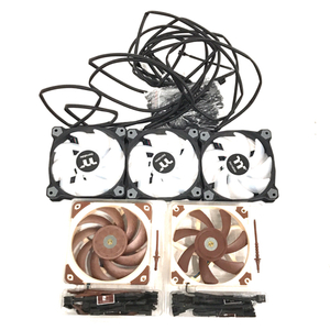 THERMALTAKE Pure 12 ARGB Sync NOCTUA NF-A12x15 NF-A12x25 PCファン 冷却ファン 3点セット