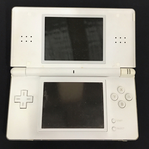 1円 Nintendo USG-001 ニンテンドーDS Lite 本体 ホワイト スーパーマリオブラザーズ ソフト 動作確認済