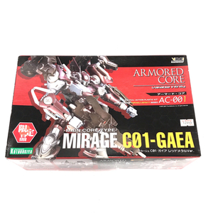 コトブキヤ アーマードコア ミラージュ AC-001 ガイア レッドメタルVer 1/72スケール プラモデル 箱付 QG125-33