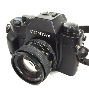 CONTAX RX Carl Zeiss Planar 1.4/50mm T＊ 一眼レフ オートフォーカス フィルムカメラ 光学機器