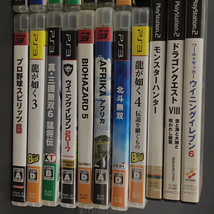 PS3 ゲームソフト 龍が如く4 伝説を継ぐもの 未開封品 他 PS2 / ニンテンドーDS 含 保存ケース付 まとめ セット_画像3