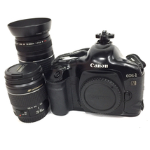 1円 CANON EOS-1 V EF 75-300mm 1:4-5.6 III 28-80mm 1:3.5-5.6 V USM 一眼レフ フィルムカメラ レンズ_画像1