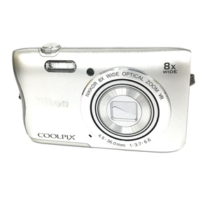 Nikon COOLPIX S3700 4.5-36.0mm 1:3.7-6.6 コンパクトデジタルカメラ シルバー