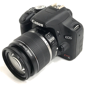 Canon EOS Kiss X3 ZOOM LENS EF-S 18-55mm 1:3.5-5.6 IS デジタル一眼レフ カメラ ブラック