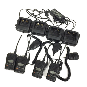 ICOM IC-UH35CTM ハンディ トランシーバー 無線機 4点まとめセット アイコム QR125-2
