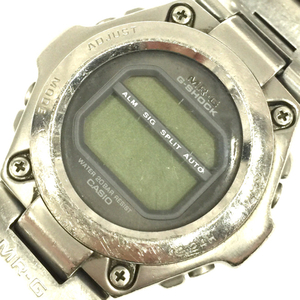 カシオ Gショック MR-G クォーツ デジタル 腕時計 メンズ MRG-100 シルバーカラー ファッション小物 CASIO