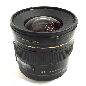 Canon LENS EF 20mm 1:2.8 一眼レフ オートフォーカス カメラ レンズ 光学機器 QG011-136