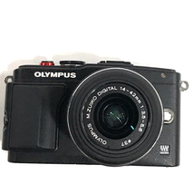 1円 OLYMPUS PEN Lite E-PL6 M.ZUIKO DIGITAL 14-42mm IIR 1:3.5-5.6 含む カメラ レンズ セット C051925_画像2