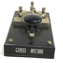 JRC 日本無線 KY-3 縦振り電鍵 ストレートキー KATSUMI EKM-2A 2点 セット QR011-23_画像8