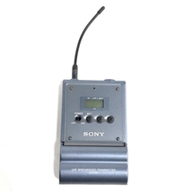 1円 SONY UTX-B1 UHF SYNTHESIZED TRANSMITTER URX-P1 DIVERSITY TUNER ワイヤレスマイクシステム C091724_画像4