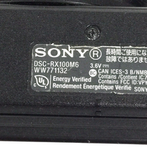 1円 SONY Cyber-Shot DSC-RX100M6 コンパクトデジタルカメラ C031612_画像9