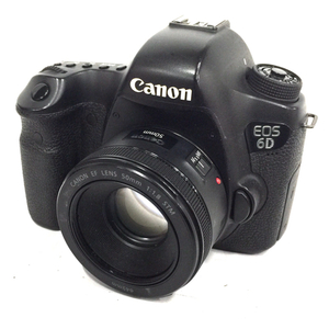 1円 CANON EOS 6D EF 50mm 1:1.8 STM デジタル一眼レフ デジタルカメラ レンズ C042039-1