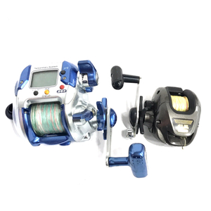 SHIMANO 電動丸 1000H 幻風 300F リール 釣具 フィッシング用品 セット QR011-528