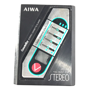 AIWA HS-G50 ステレオ カセット プレーヤー オーディオ機器 QG011-108