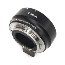 Canon MOUNT ADAPTER EF-EOS M マウントアダプター カメラアクセサリ QG011-145_画像1