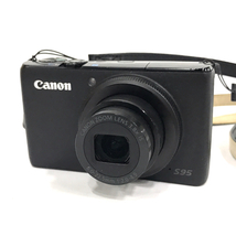 1円 Canon PowerShot S95 6.0-22.5mm 1:2.0-4.9 コンパクトデジタルカメラ ブラック_画像1