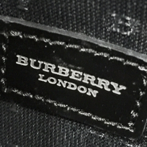 バーバリー ロンドン ショルダーバッグ スクエア ノバチェック柄 マグ開閉 PVC レザー BURBERRY QR011-400_画像6