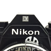 Nikon EM Micro-NIKKOR 55mm 1:3.5 FD 50mm 1:1.4 S.S.C. 一眼レフフィルムカメラ レンズ QK011-9_画像6