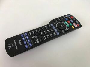 【美品】Panasonic パナソニック テレビリモコン 4K CATV N2QAYB001257