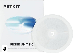 新品　PETKIT(ペットキット) 給水器交換用フィルター3.0 (４コセット) ナイロン