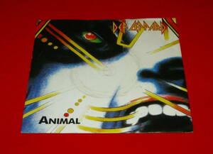 Def Leppard 7&#34; ANIMAL UK盤 !!