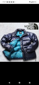 ★【美品】THE NORTH FACE 銀ボタン 700FP ダウンジャケット ネイビー