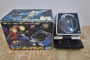 当時物 昭和レトロ ビンテージ　1981年　日本製　スーパーギャラクシアン ASTRO WARS エポック社 デジコムシリーズ レトロゲーム 
