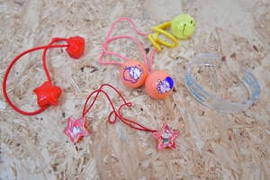  Sanrio sanrio Little Twin Stars ki Kirara Hello Kitty hair elastic mascot hair elastic hair ornament .... Smile full moon 