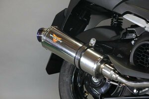 アクシスZ バイクマフラー 8BJ-SEJ6J 2022年～ デュラ ステンレス マフラー シルバーカラー バイク用品 バイク用 バイクパーツ v-202-du12