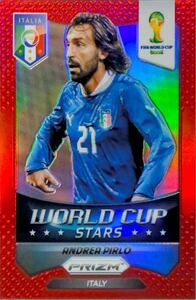 PANINI World Cup Brasil Prizm NO.24 Andrea Pirlo Limited 149 Card 