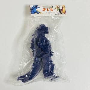 【未開封品】MARUSAN マルサン 世紀の大怪獣 M-POP レインボーシリーズ メカゴジラ 未塗装 紺色 ネイビー ソフビ フィギュア