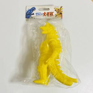 [ unopened goods ]MARUSAN maru sun century. large monster M-POP Rainbow series Mechagodzilla not yet painting yellow color yellow sofvi figure 