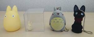  unused / Tonari no Totoro large to Toro & small to Toro (2 piece )& Majo no Takkyubin (jiji) 4 point set Ghibli amusement gift 