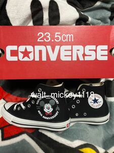 東京ディズニーランド　リゾート40周年 コンバース　コラボ　ミッキー　スニーカー　23.5㎝　バルーン　converse　TDL TDR 40th レトロ