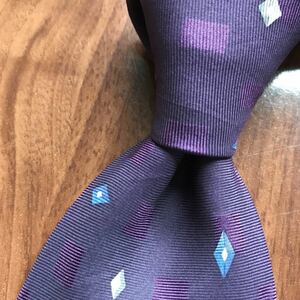 DKNY DKNY галстук темно-синий лиловый 