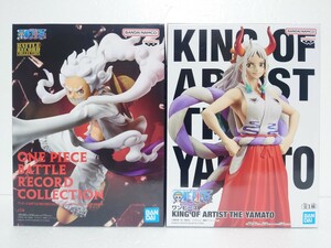 ワンピース フィギュア 2個セット BATTLE RECORD COLLECTION MONKEY.D.LUFFY GEAR5 ルフィ KING OF ARTIST THE YAMATO ヤマト 新品未開封