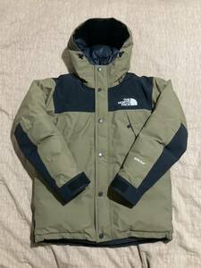 送料無料 美品THE NORTH FACE Mountain Down Jacket マウンテンダウンジャケット BE ビーチグリーン Sサイズ マウンテンライト バルトロ