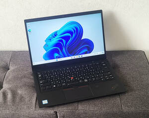 美品 ノートPC 高性能 Lenovo Thinkpad X1 Carbon 14型 第8世代Corei5-8250U 8GB SSD256GB Win11 Bluetooth WIFI Type-C 