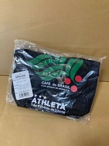 新品! ATHLETA YA-136 ブラック 黒 アスレタ サッカー フットサル ショルダー バッグ レジャー アウトドア ポリエステル ポーチ カバン 鞄